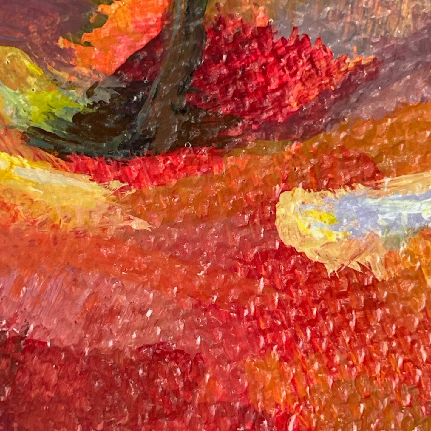 Apple. Slate. Fine Art Print from original painting. Giclée Print.