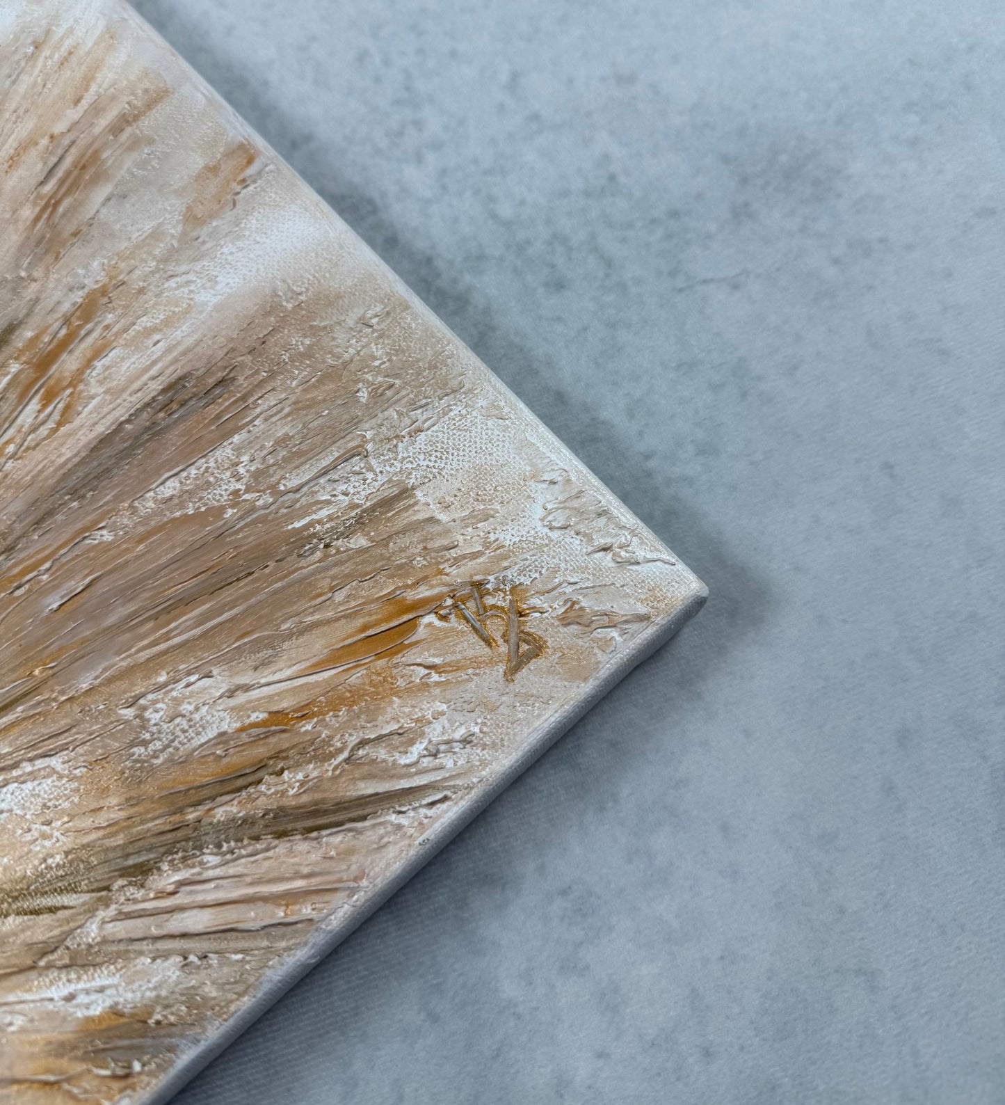 Solar Mandala. Honey gold