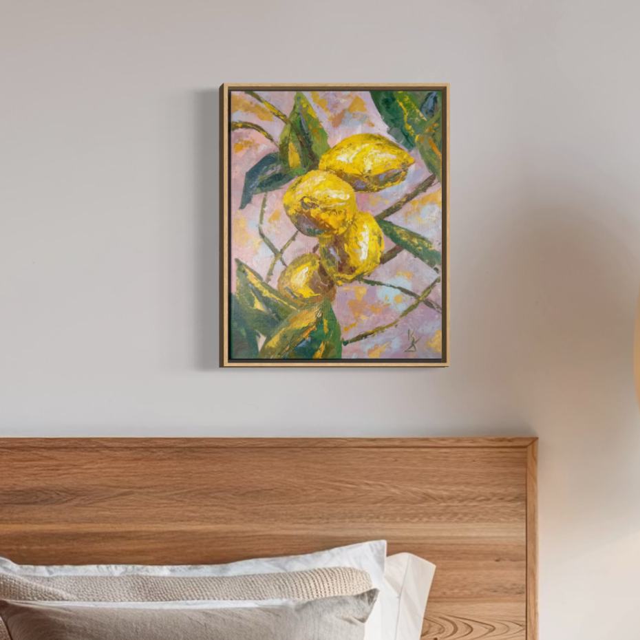 Lemon sky. Print