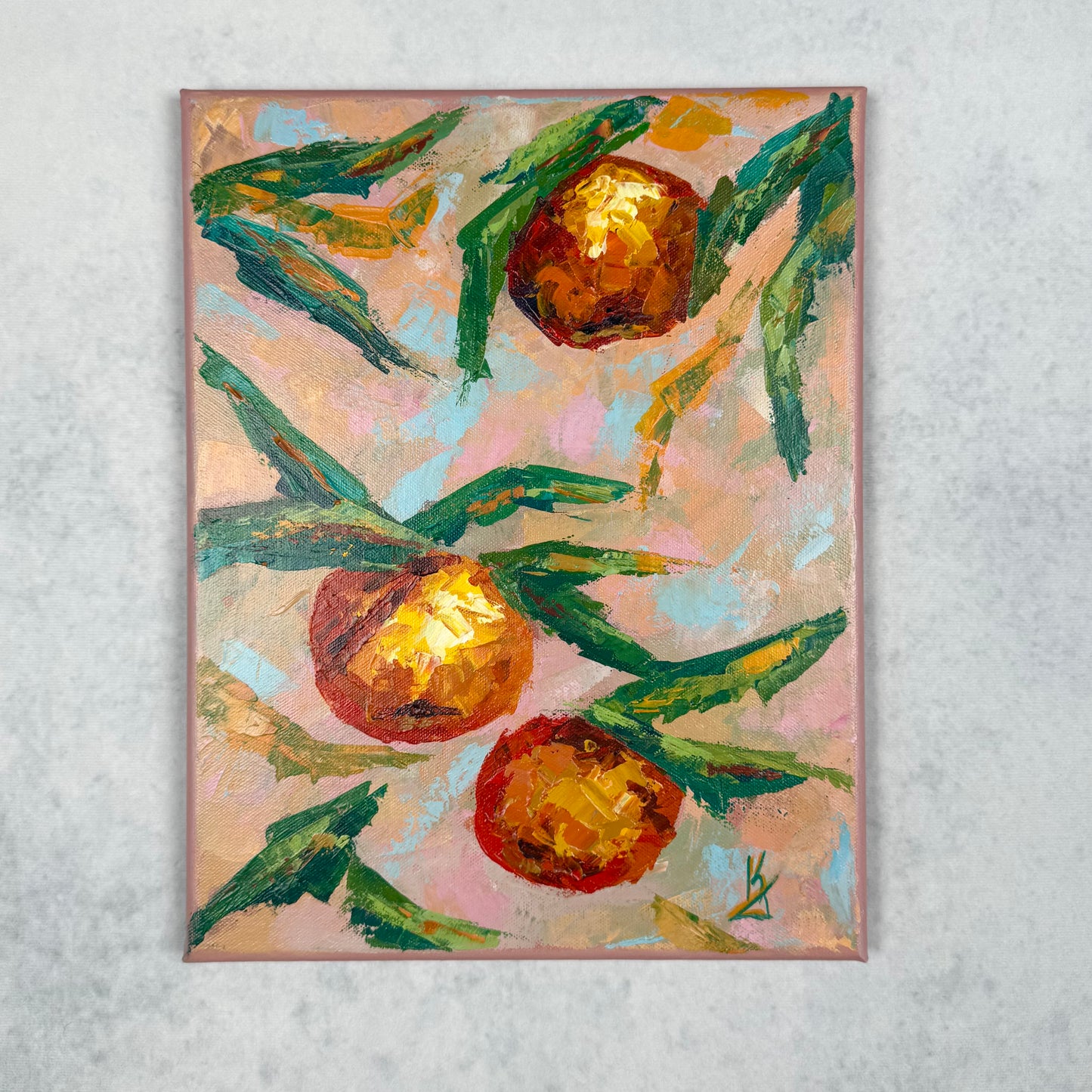 Orange Sky. Print