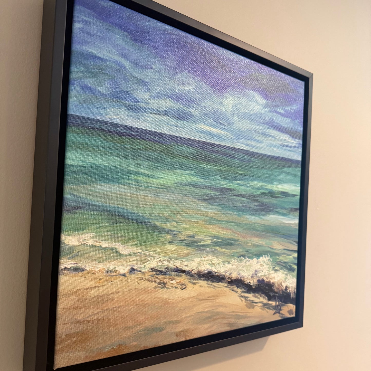 Silky sand. Print