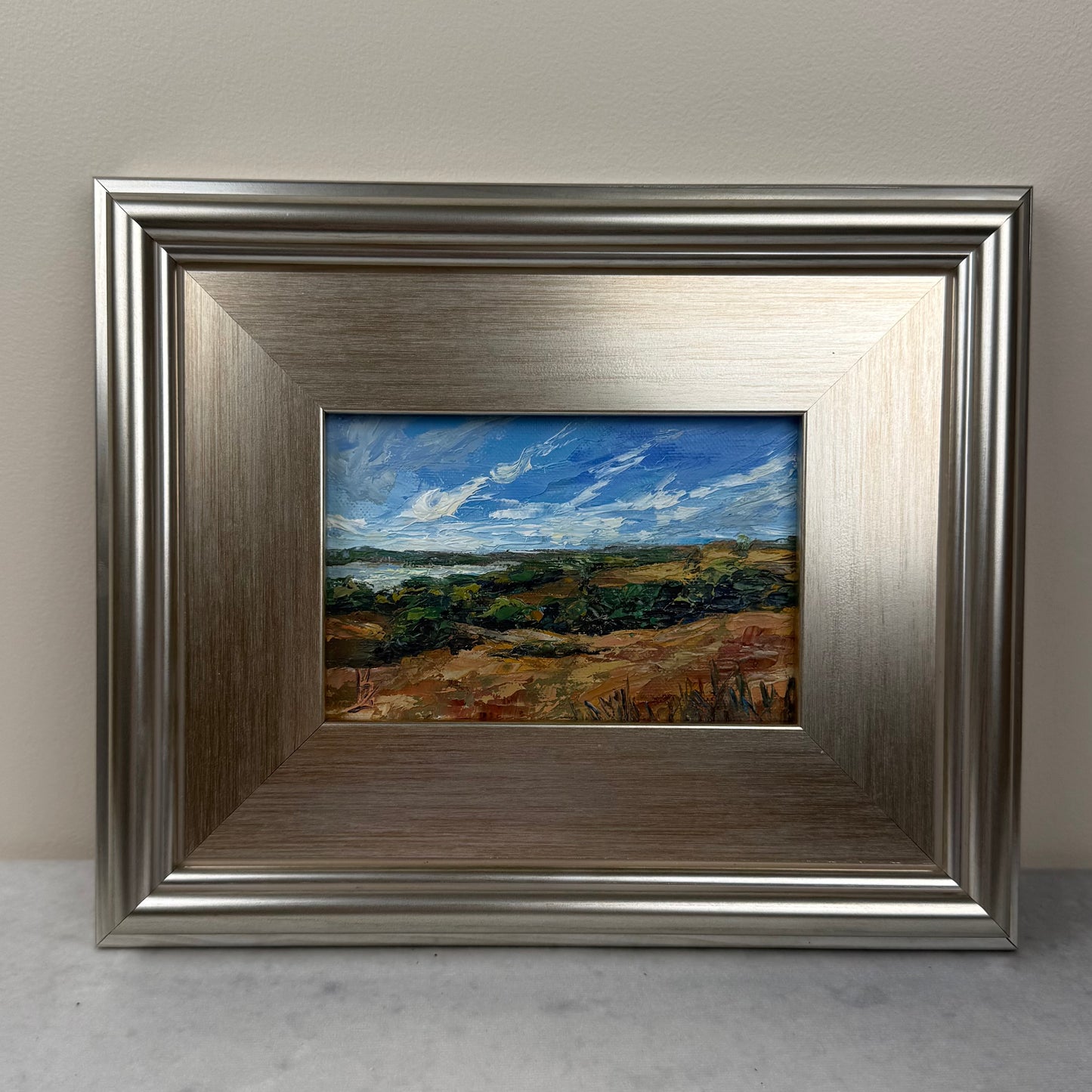 Waving Grasses. Ocher