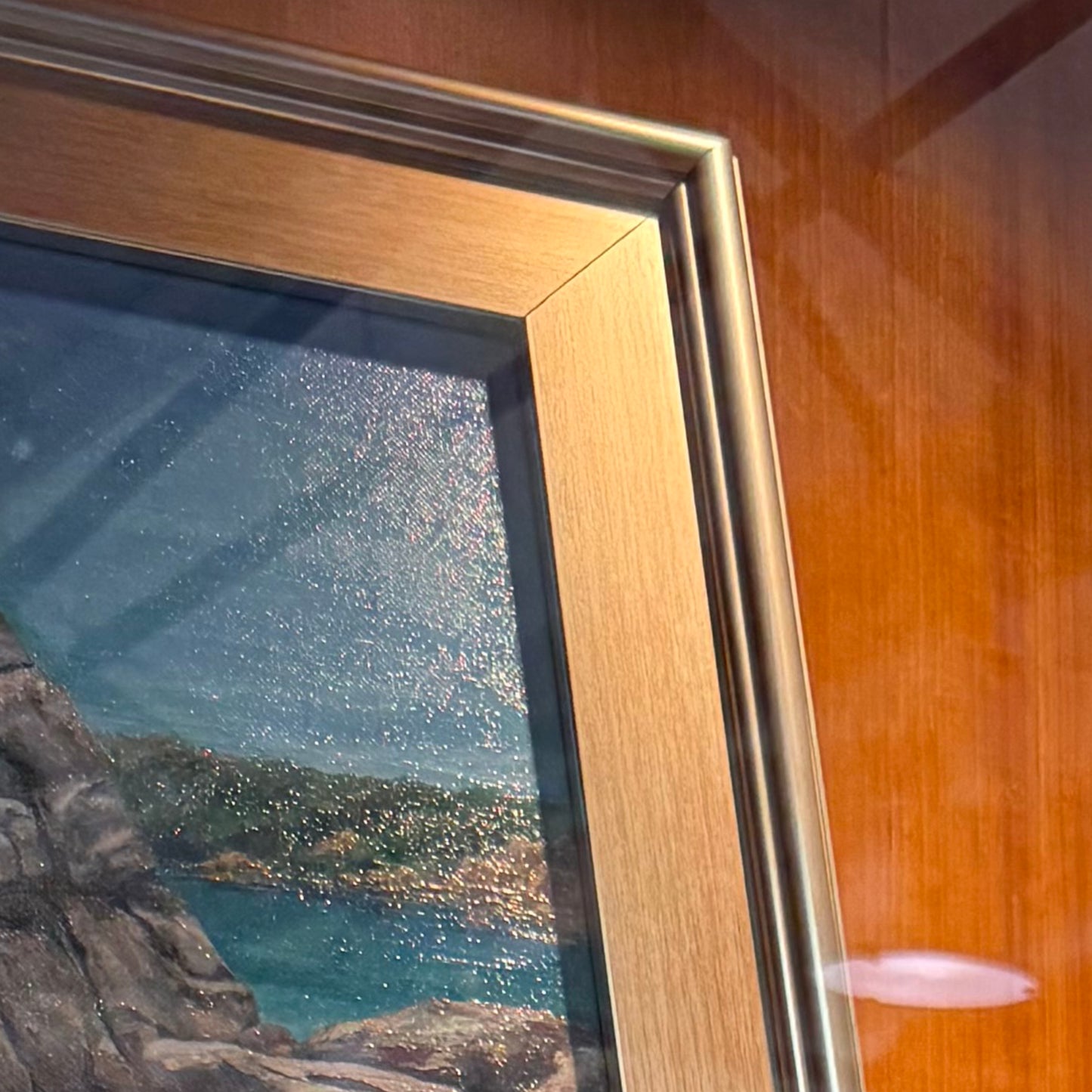 Cleopatras Needle heights, framed