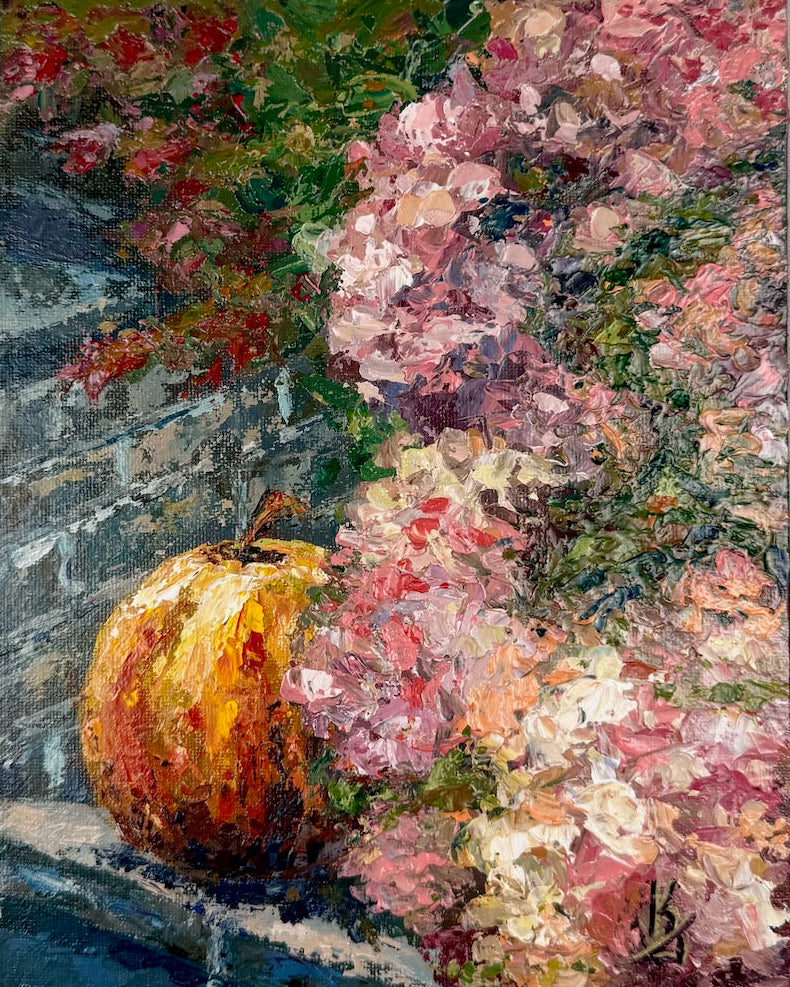 Pumpkin Spice Hydrangeas