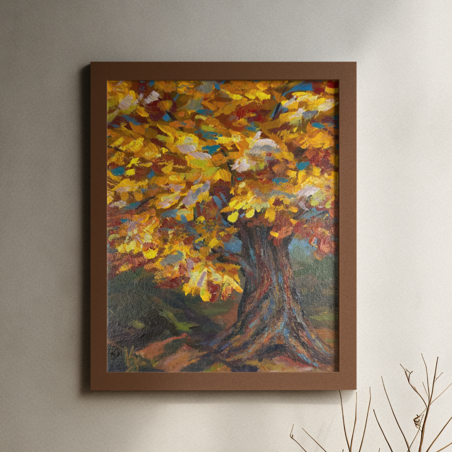 Amber fall