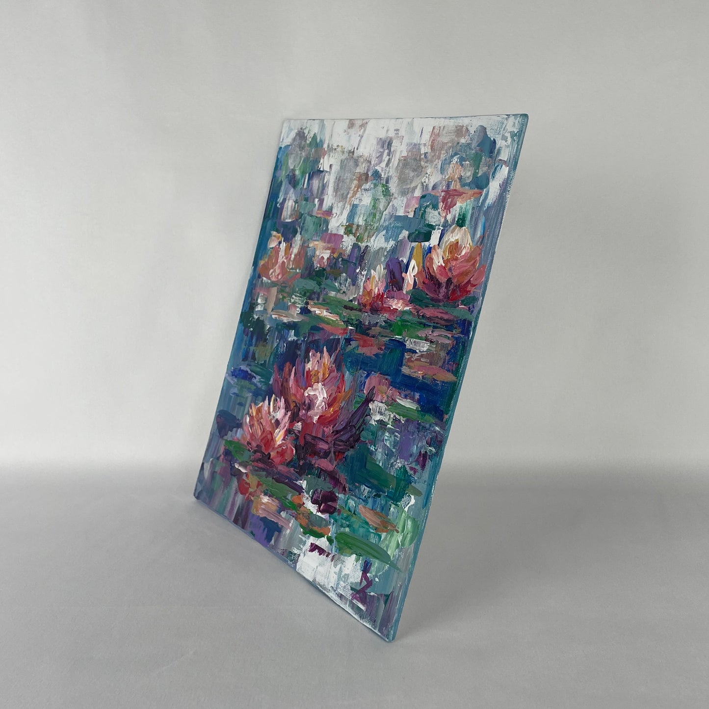 My painted garden. Pond