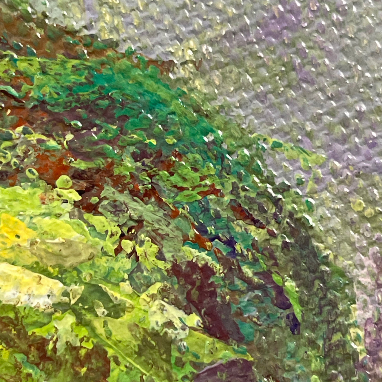 Pear. Green. Print