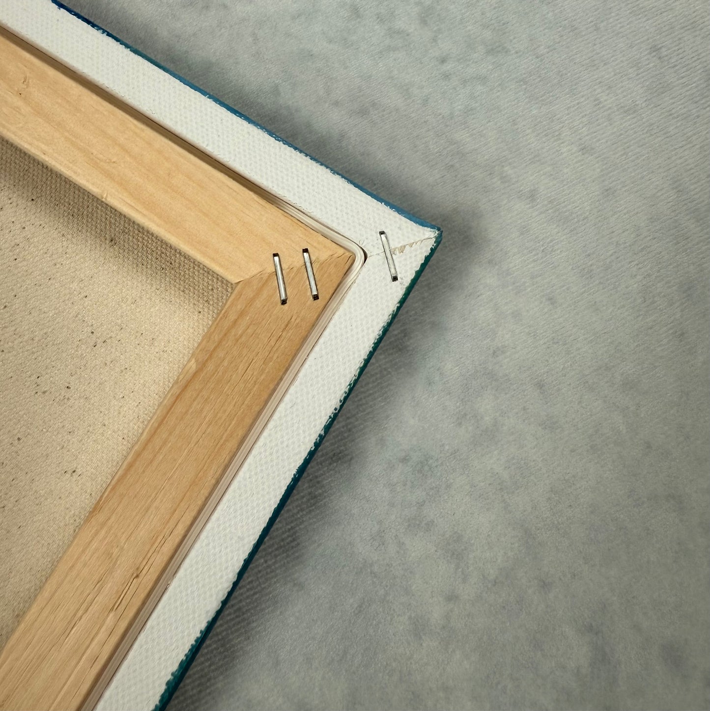 Sailboat. Teal