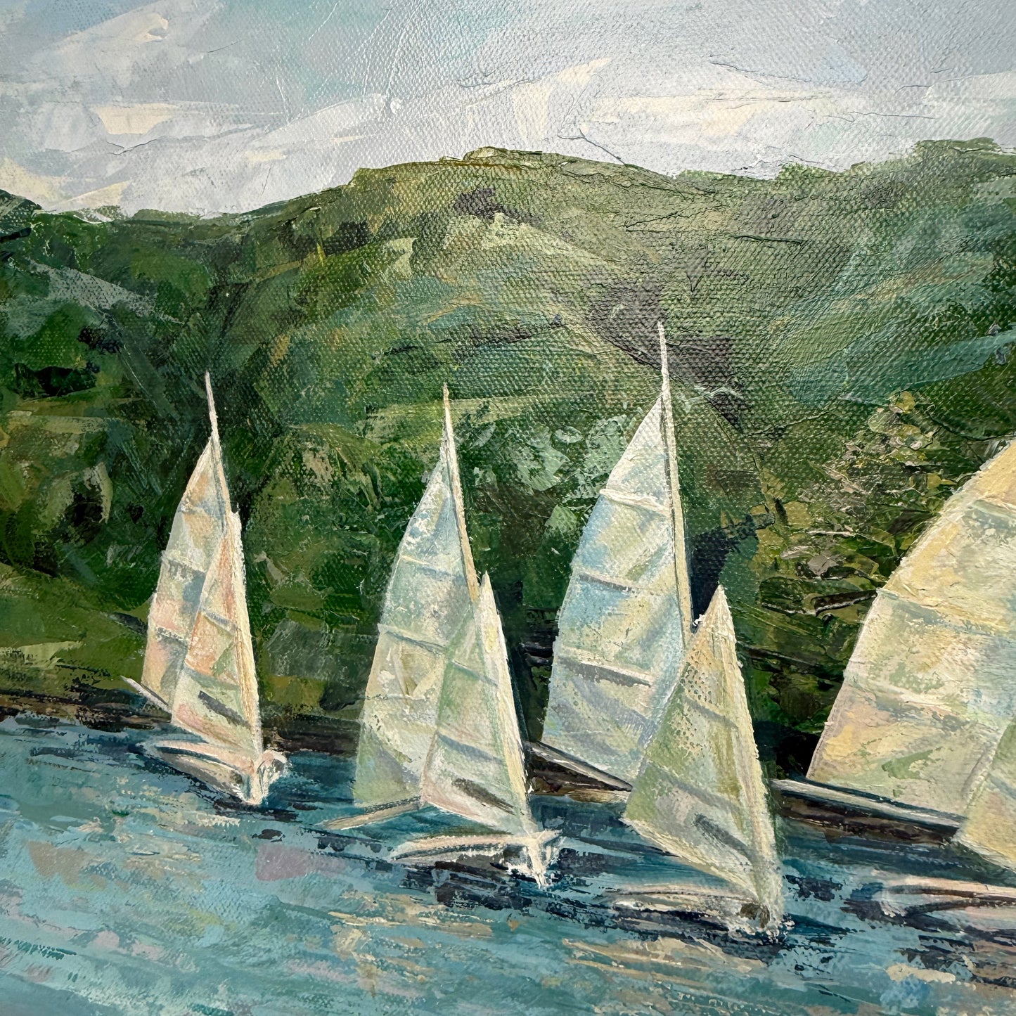 First wind. Shore pass