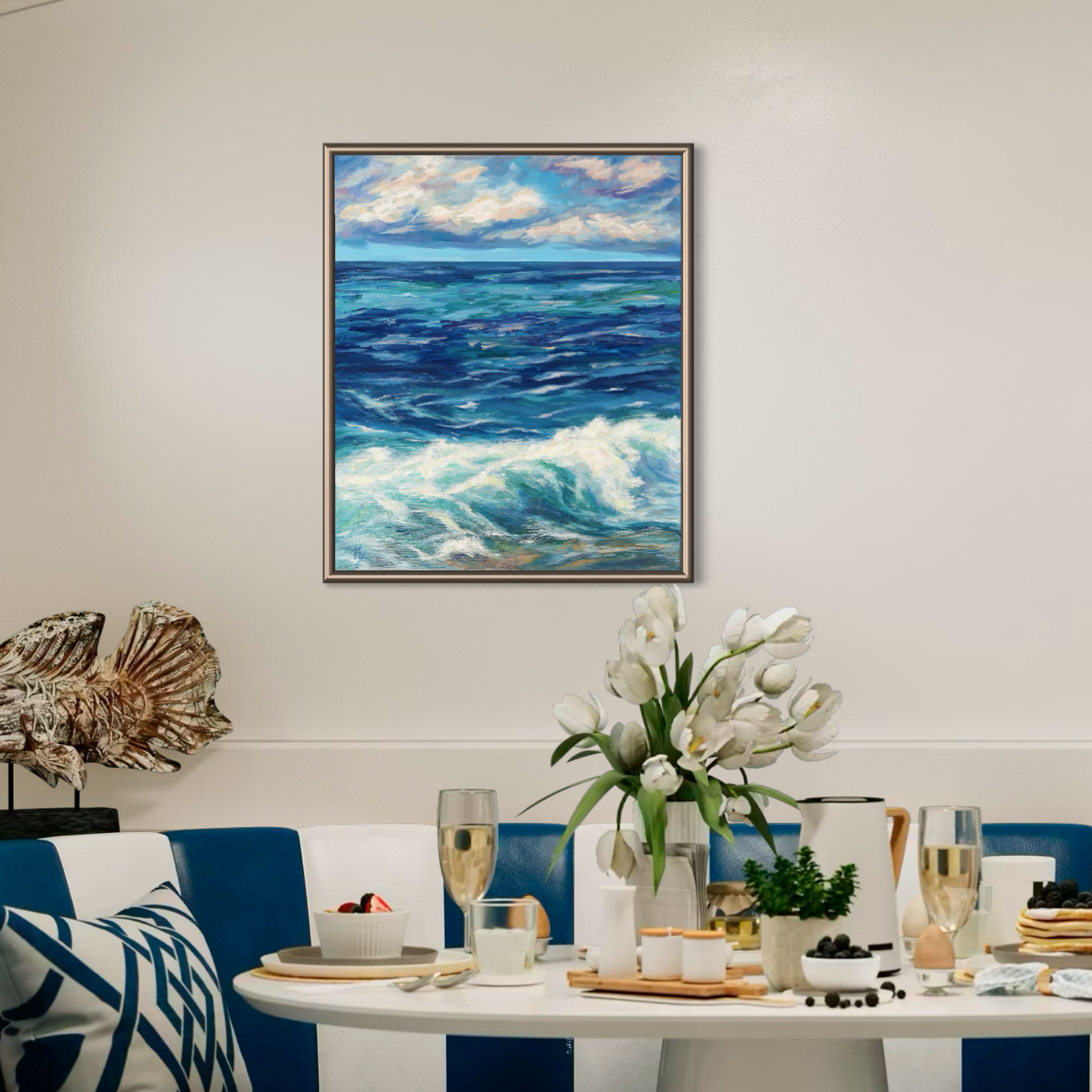 Turquoise Waves