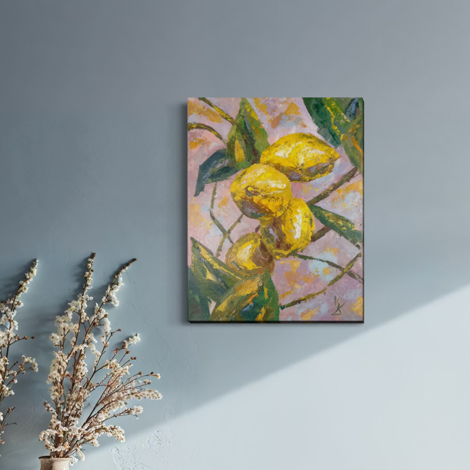 Lemon sky. Print