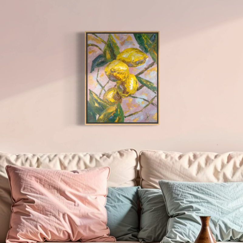 Lemon sky. Print
