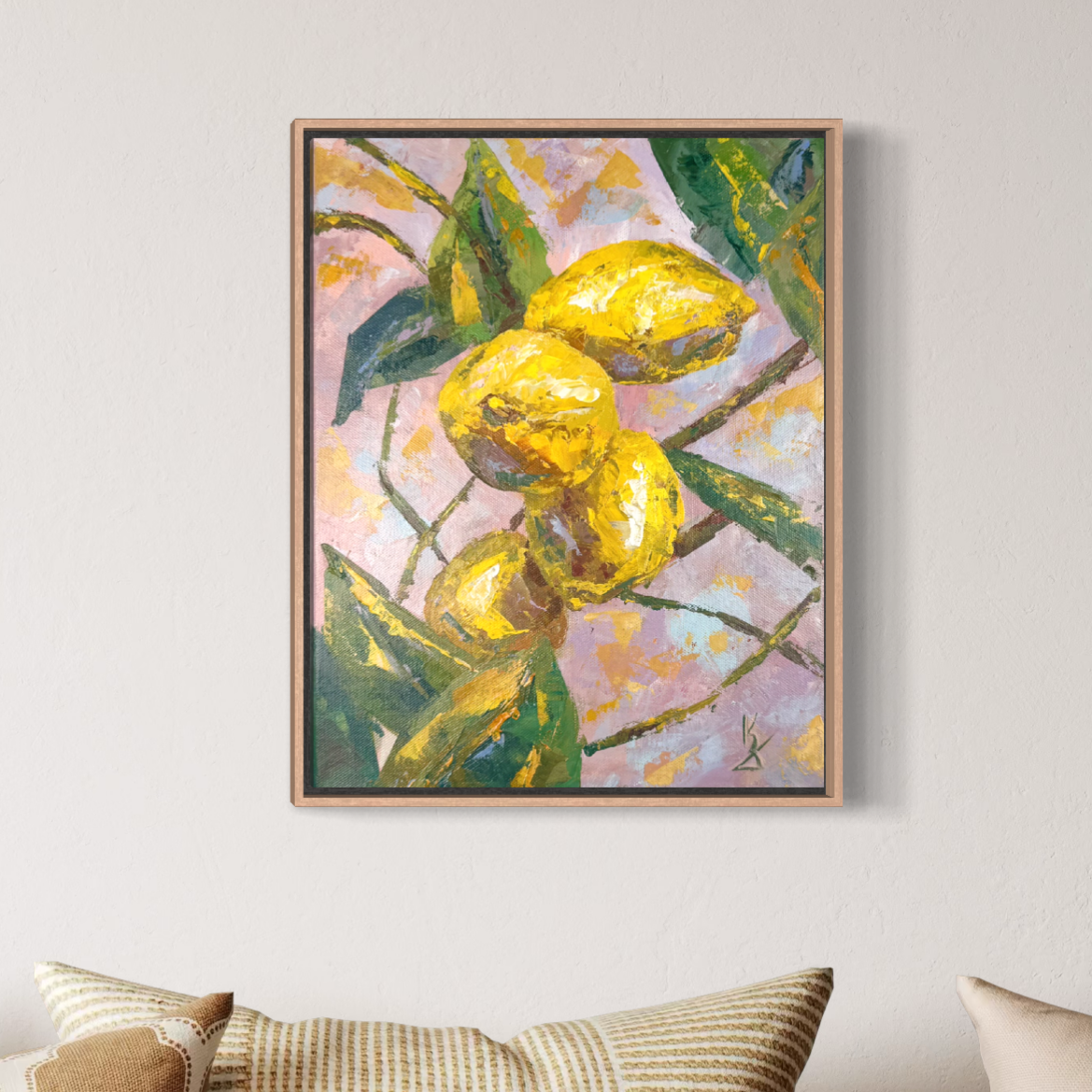 Lemon sky. Print