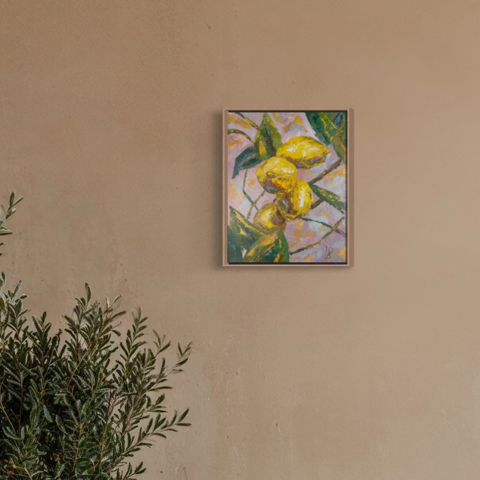 Lemon sky. Print