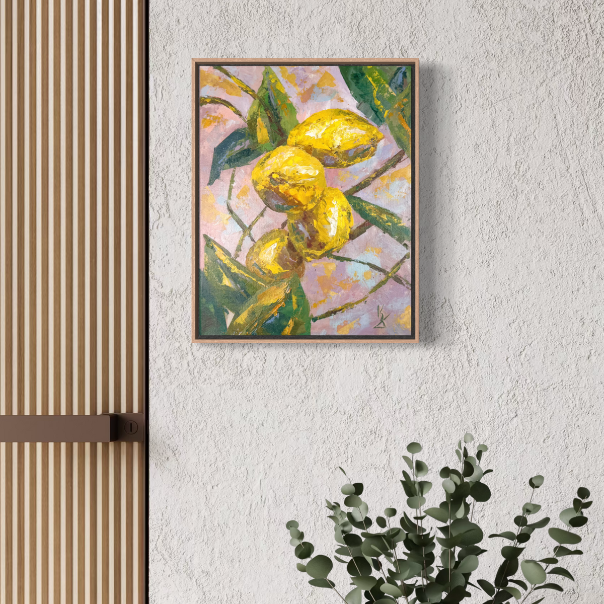 Lemon sky. Print