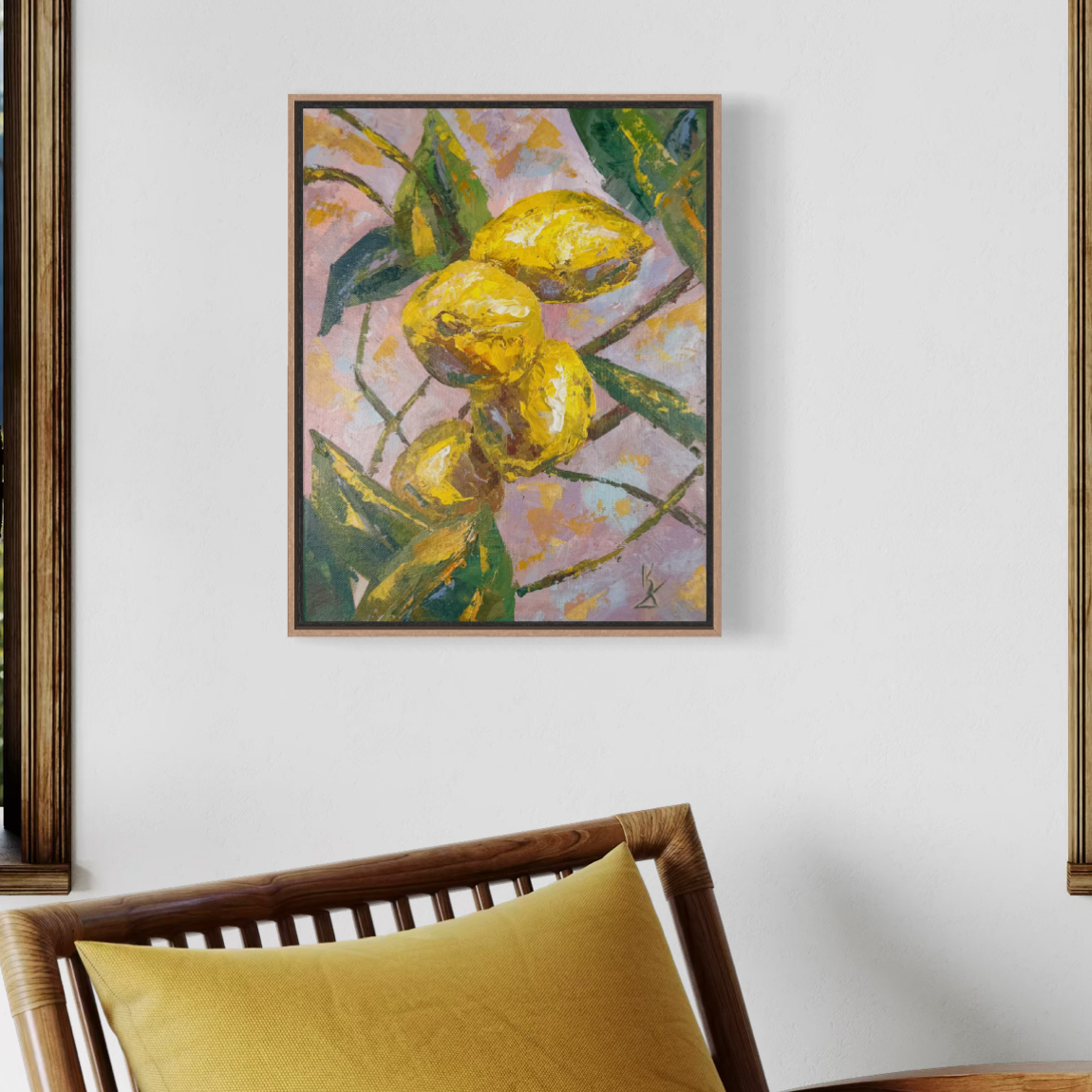 Lemon sky. Print
