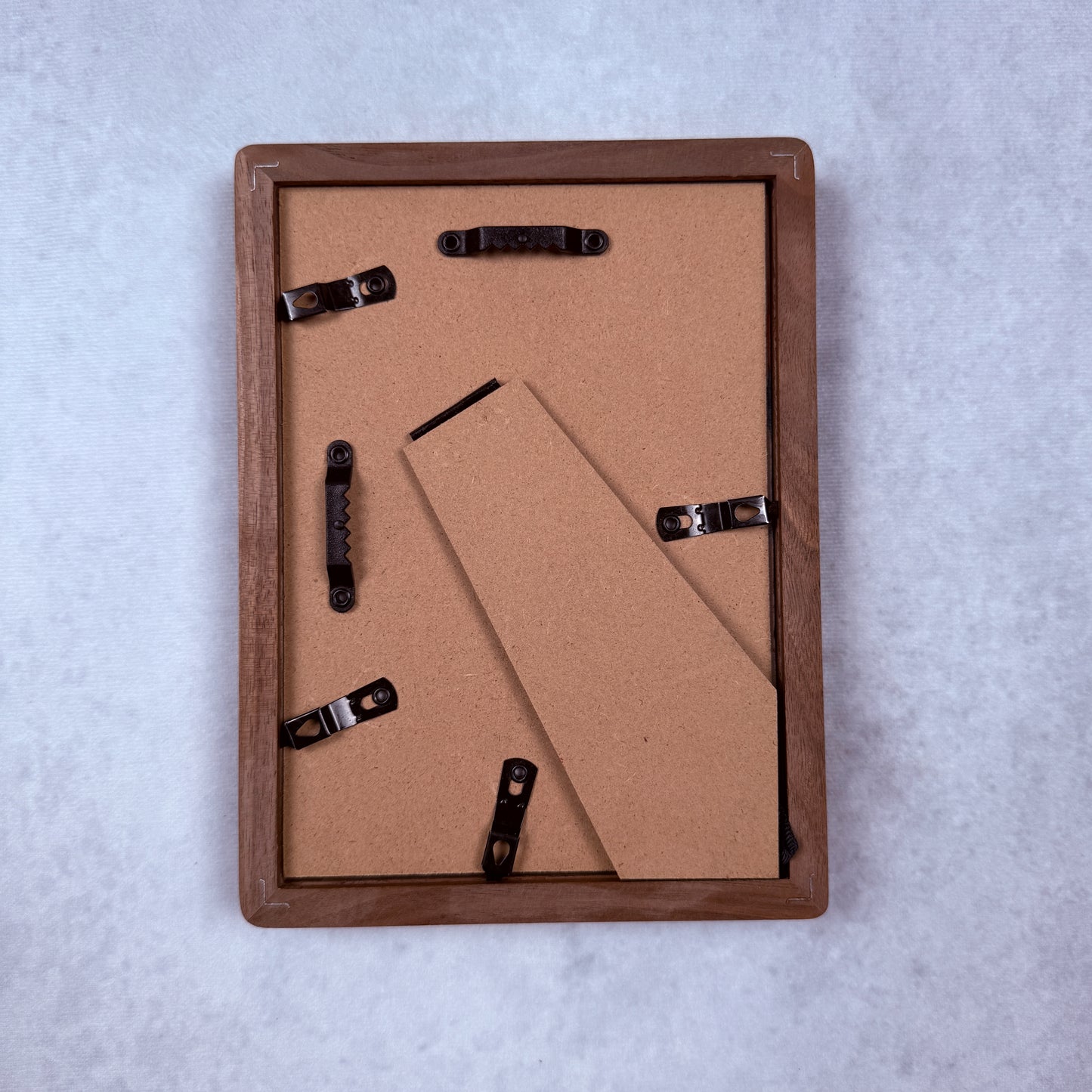 Mail. Rusty padlock. Print, framed