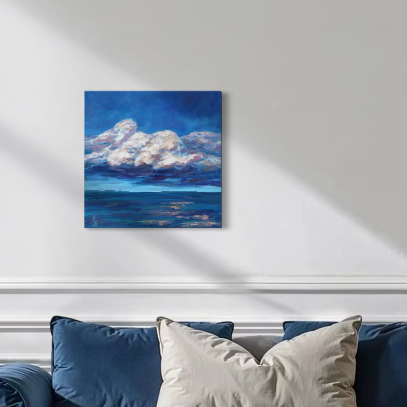 Plum clouds