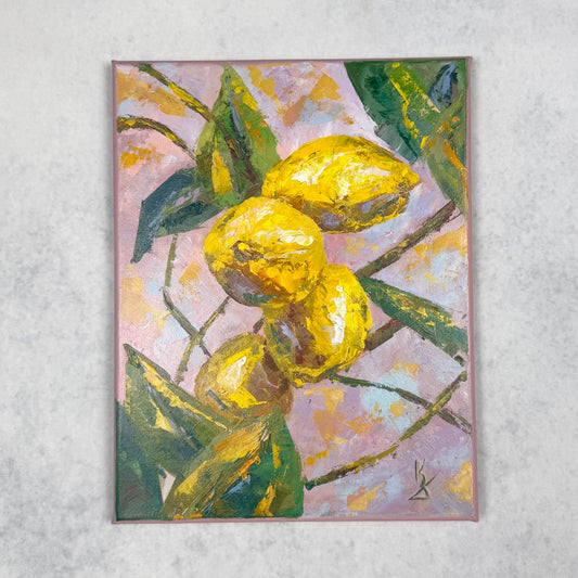 Lemon sky. Print