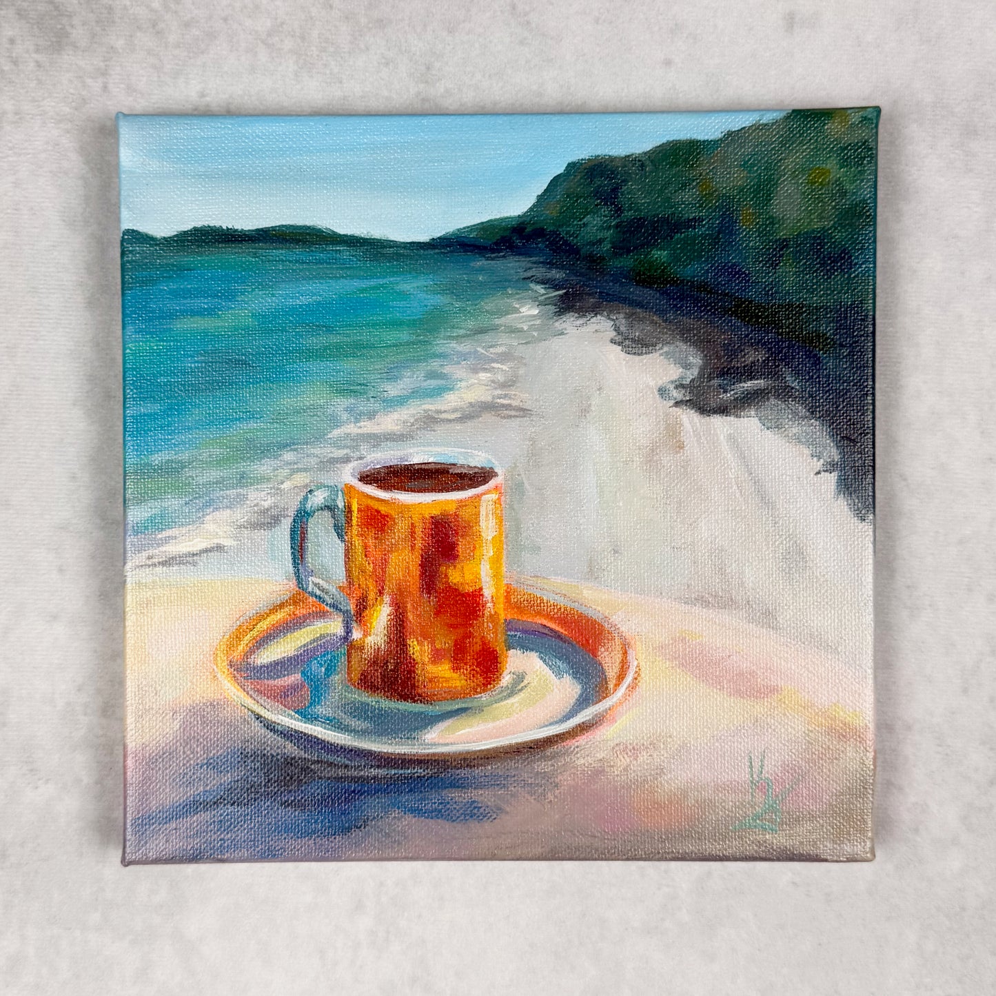 Coffee Breeze. Orange. Print