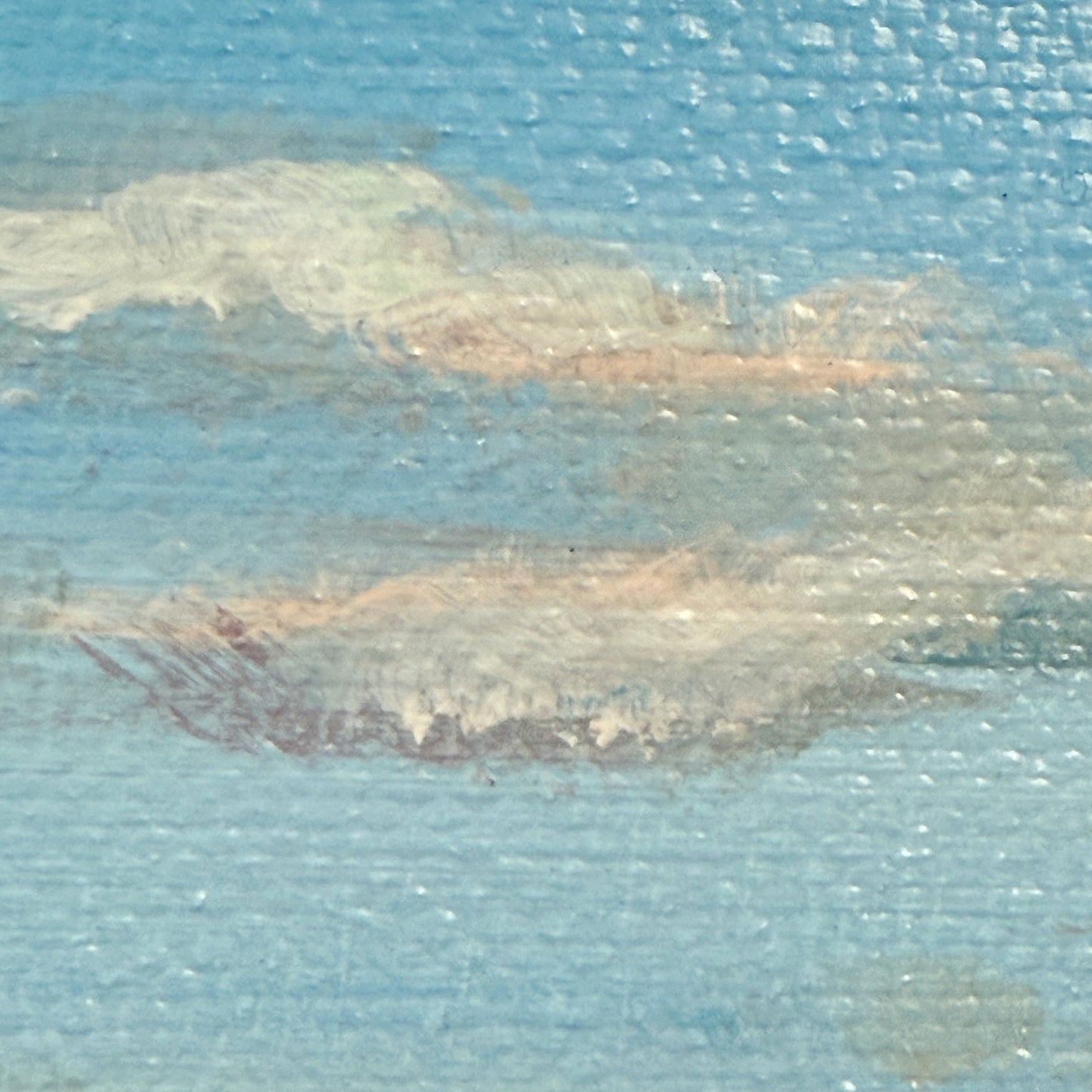 Coffee Breeze. Blue. Print