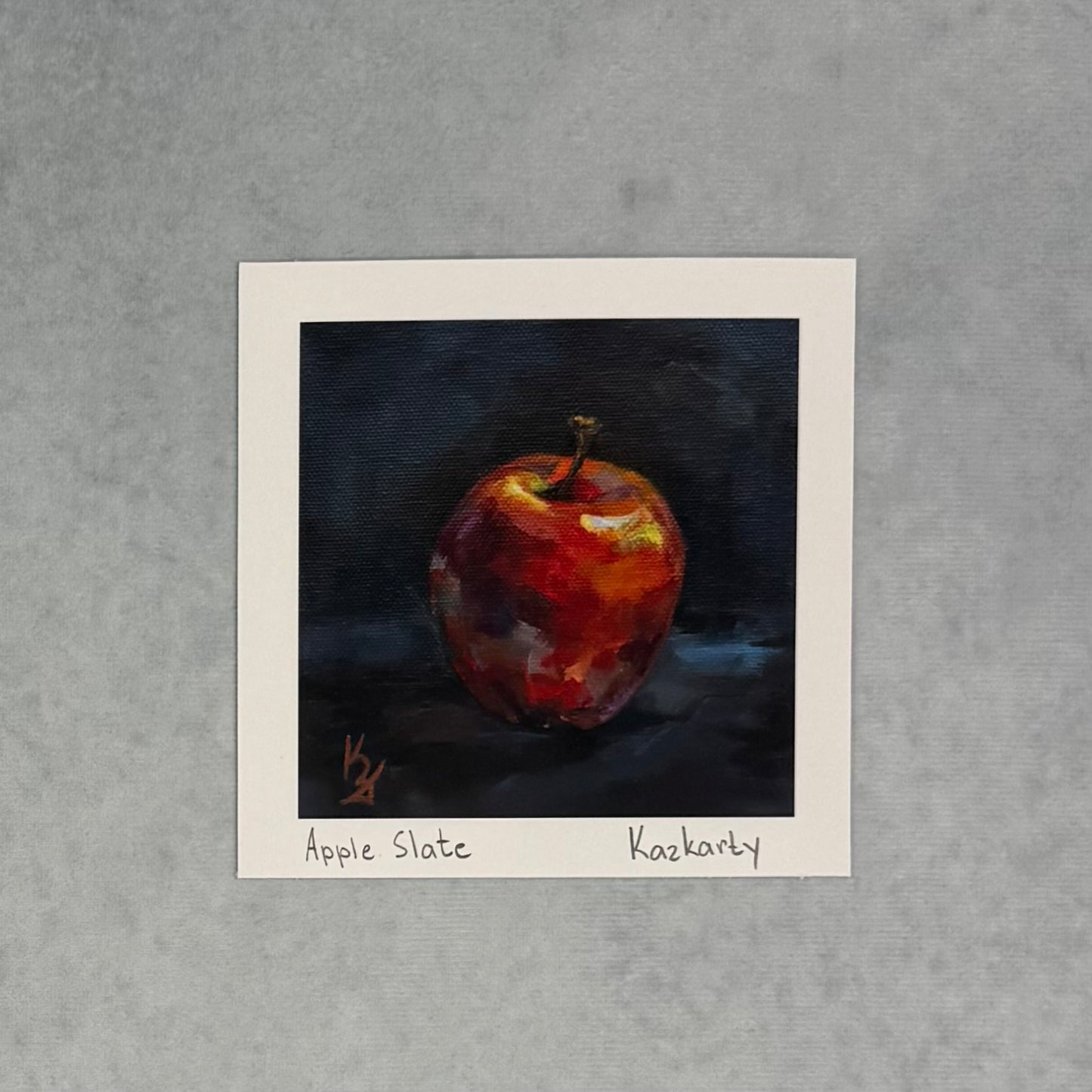 Apple. Slate. Print