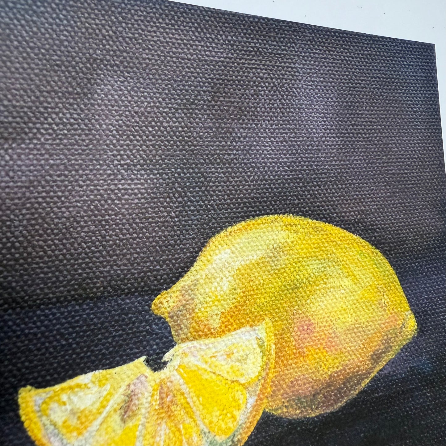 Lemon. Slate. Print