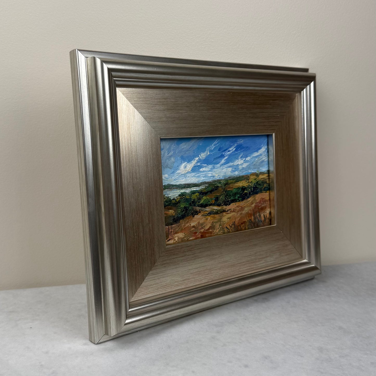 Waving Grasses. Ocher