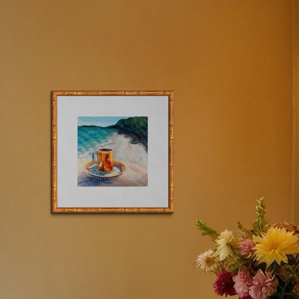 Coffee Breeze. Orange. Print