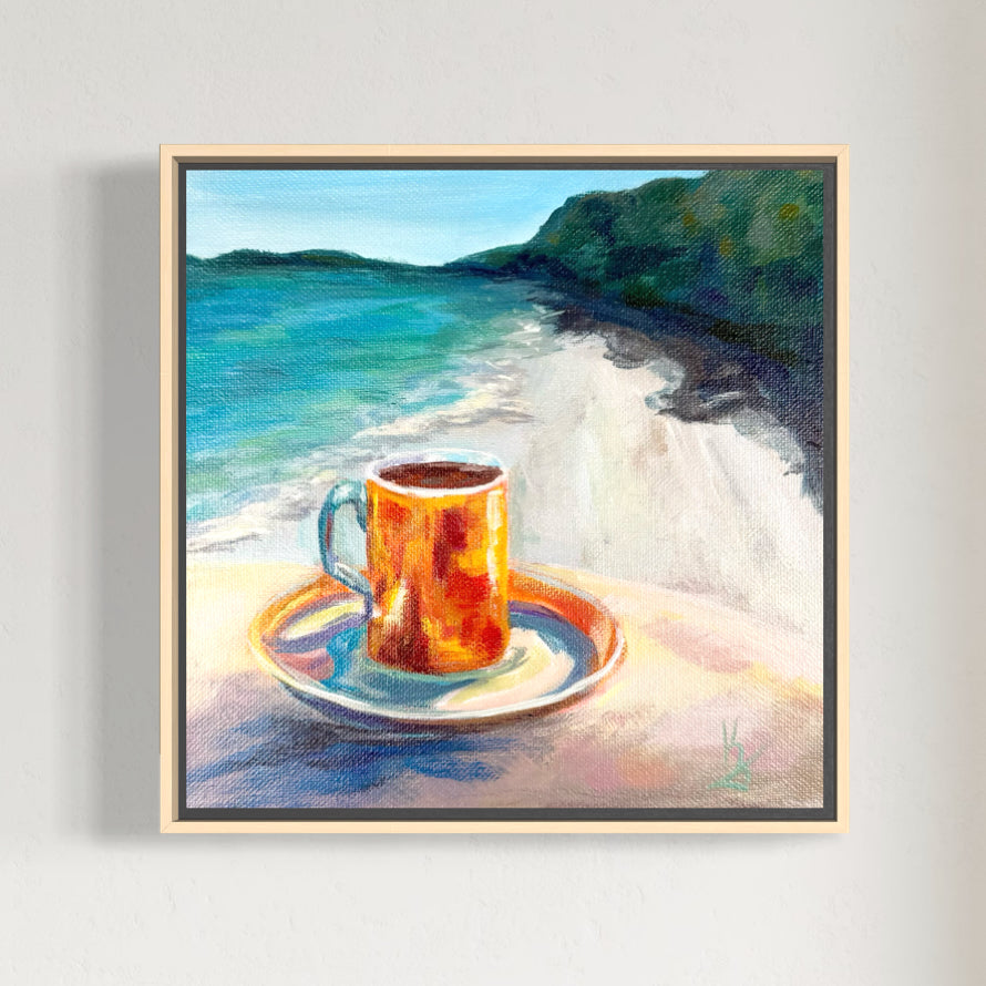 Coffee Breeze. Orange. Print