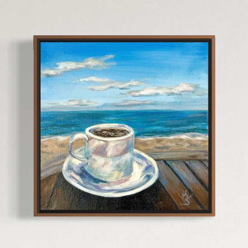Coffee Breeze. Blue