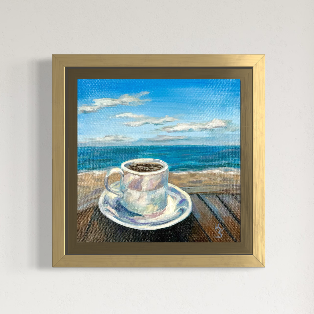 Coffee Breeze. Blue