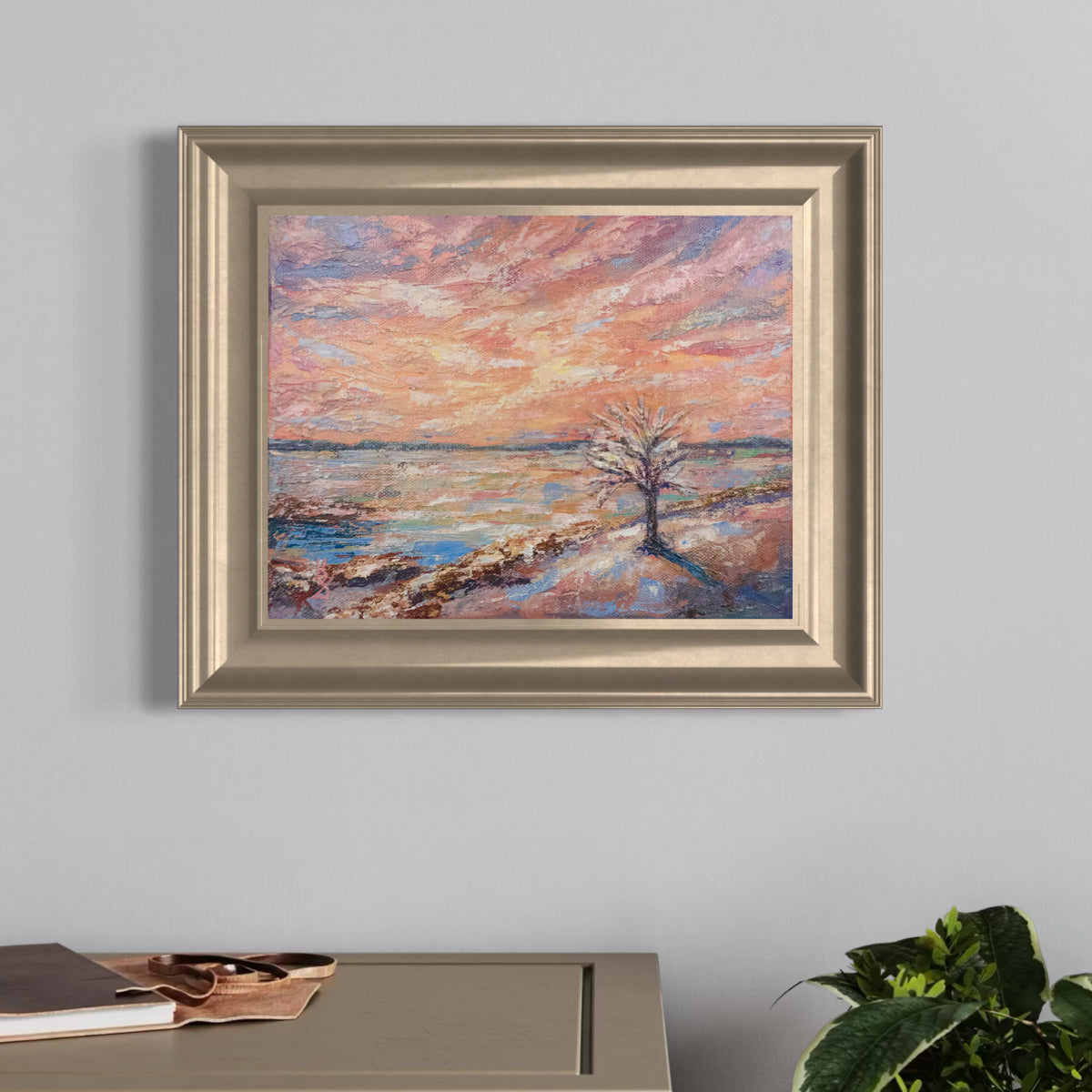 Winter Blush. Soft Orange