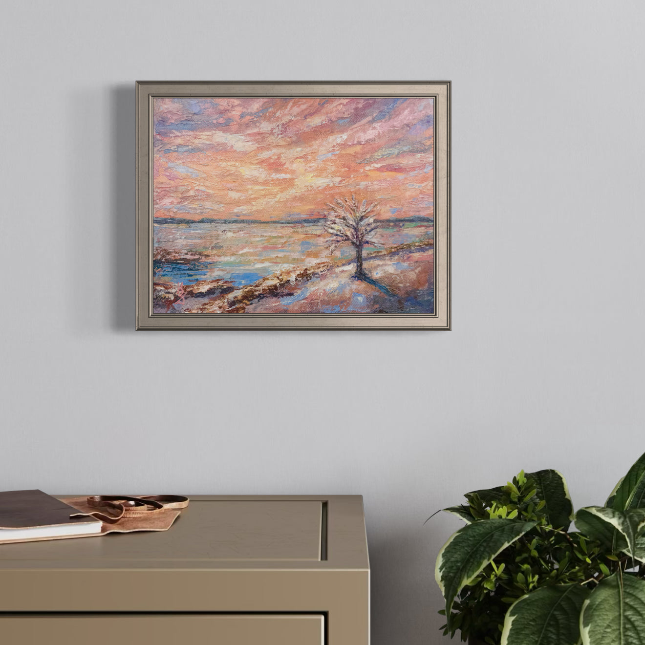 Winter Blush. Soft Orange