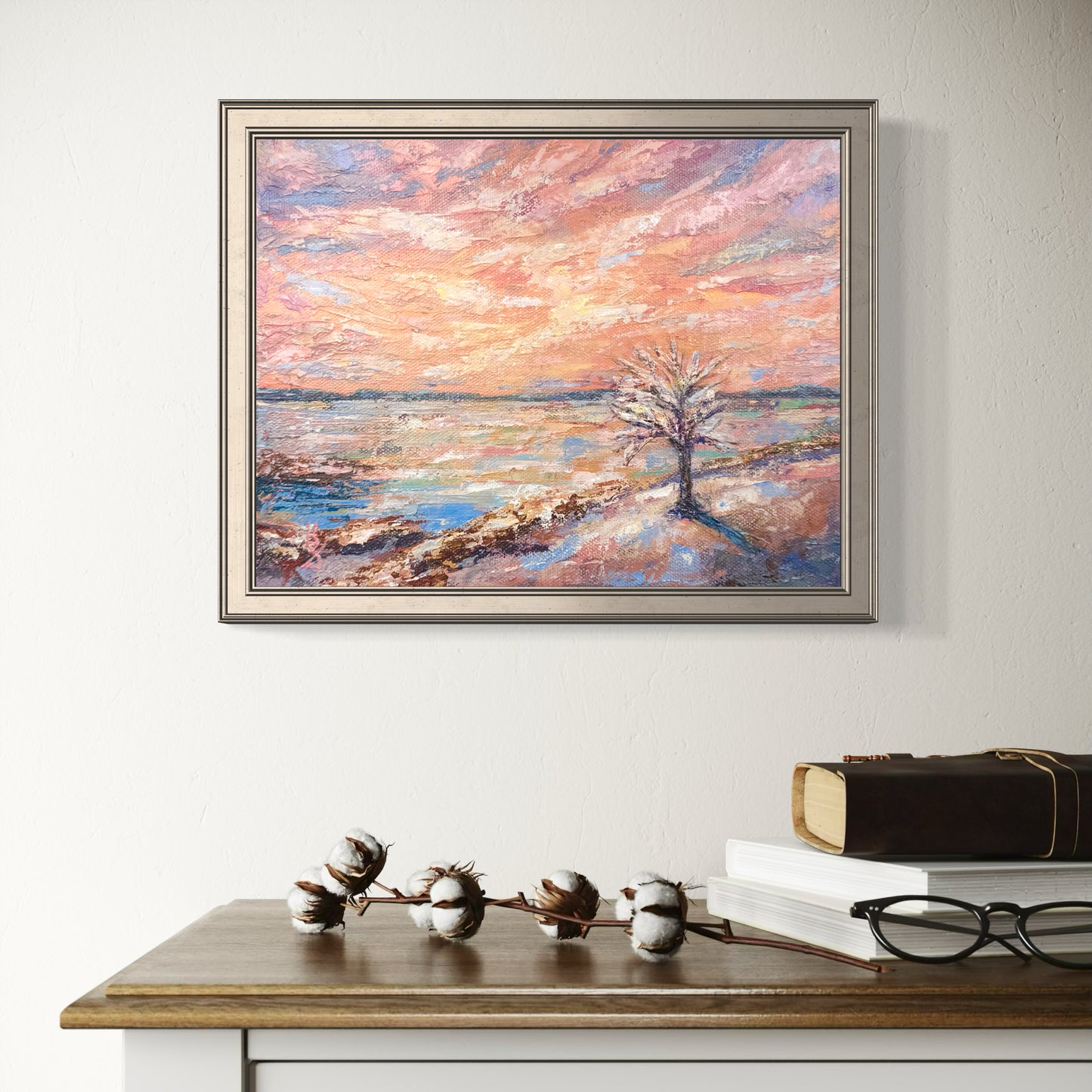 Winter Blush. Soft Orange