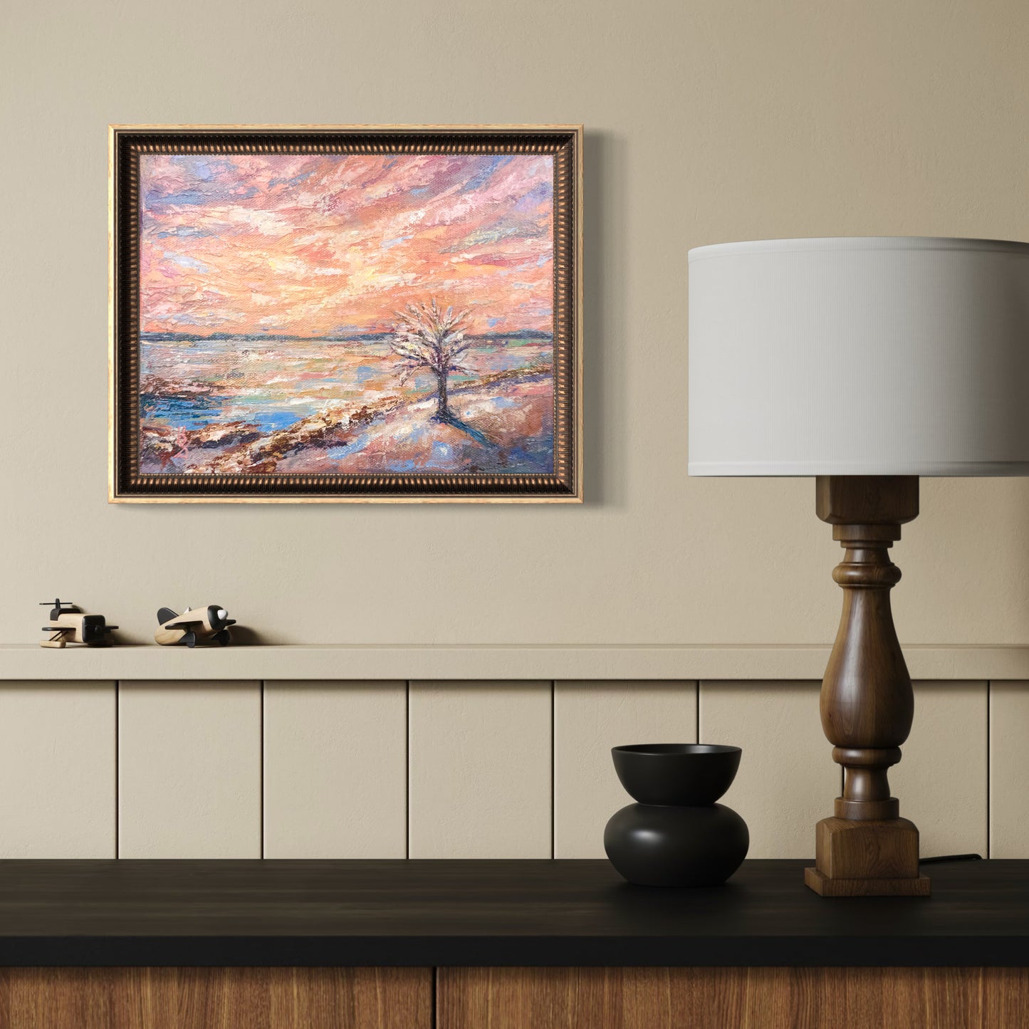 Winter Blush. Soft Orange