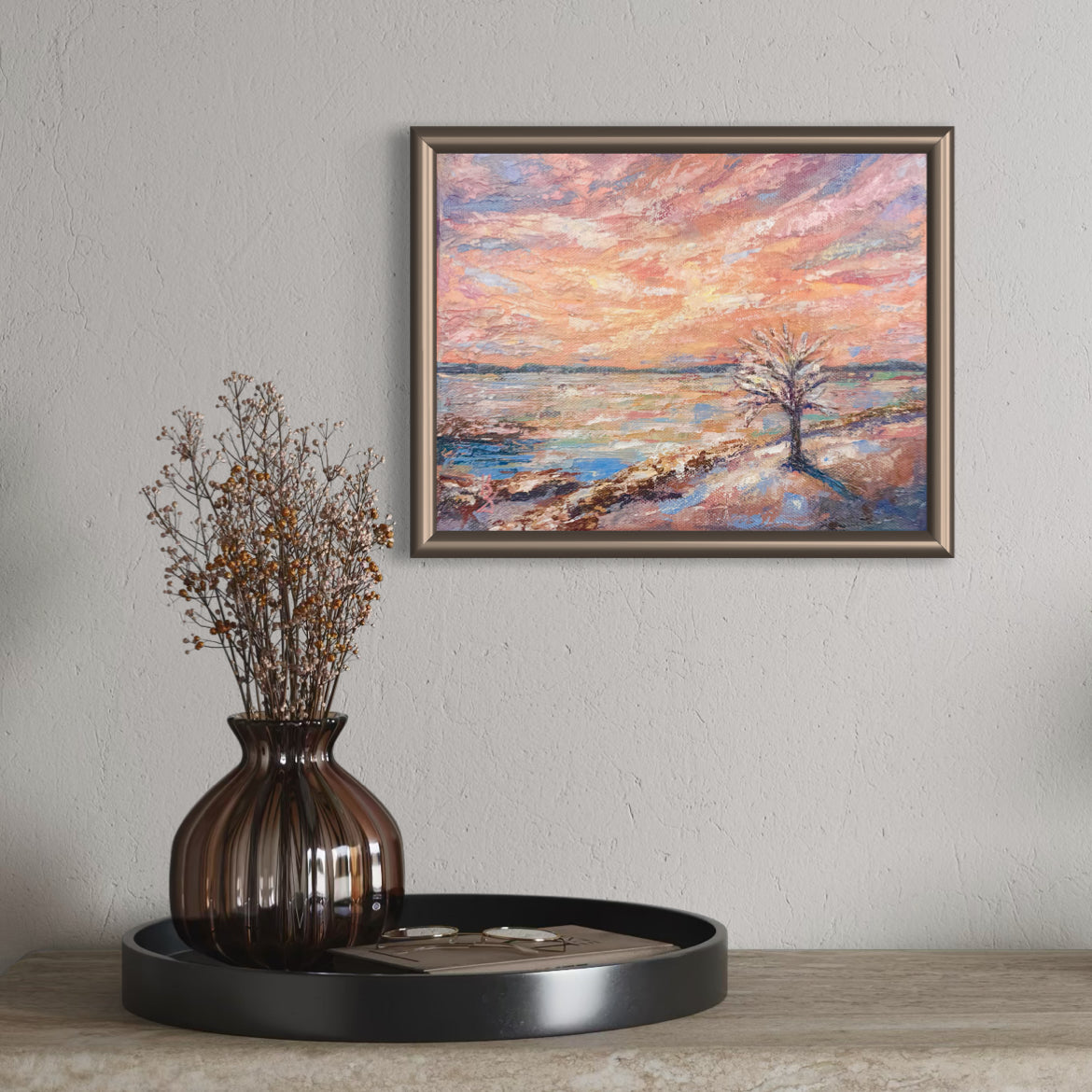 Winter Blush. Soft Orange