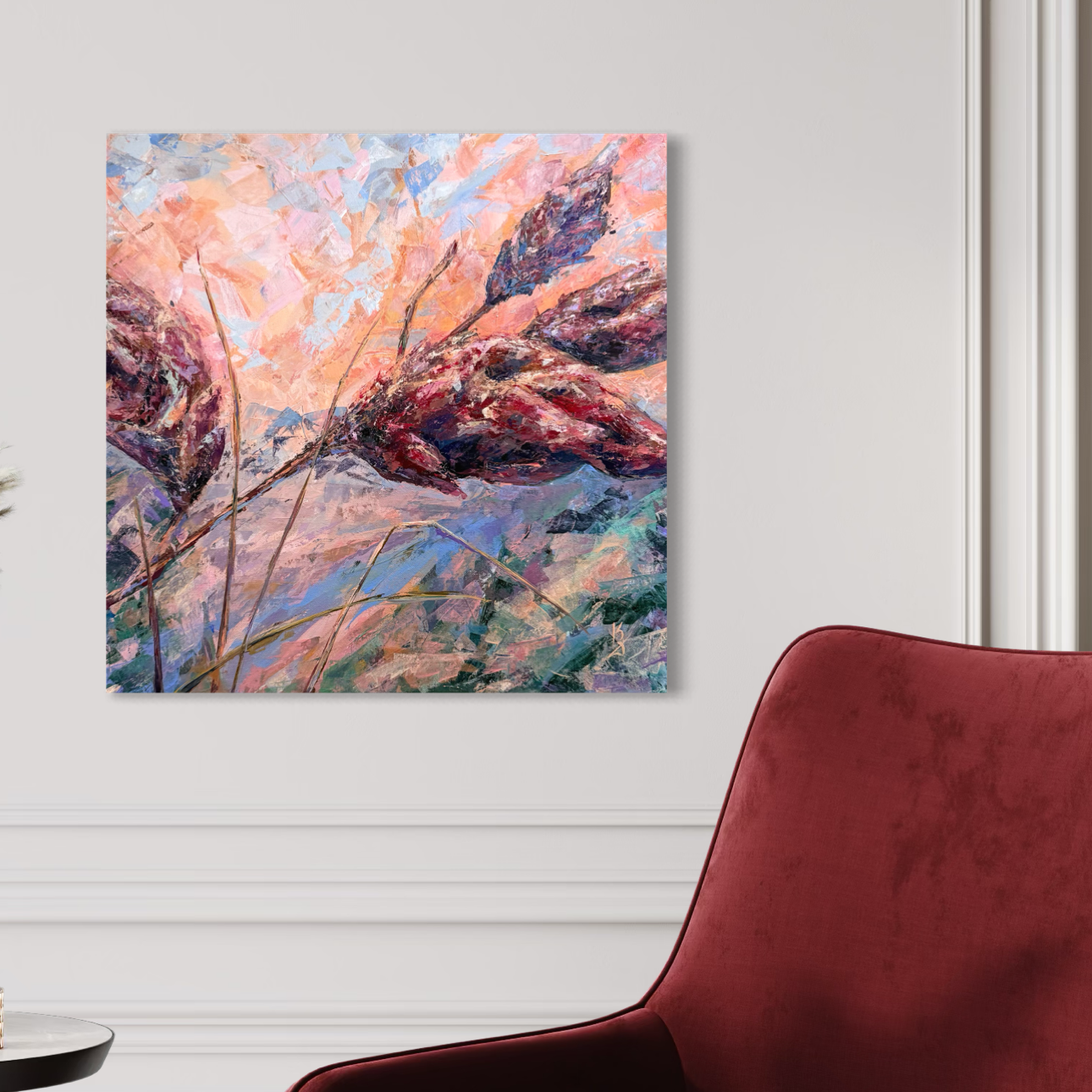 Nature Blush. Maroon