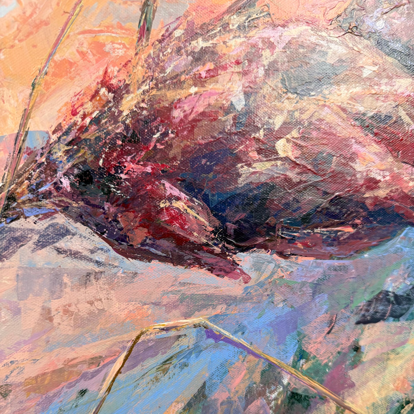 Nature Blush. Maroon