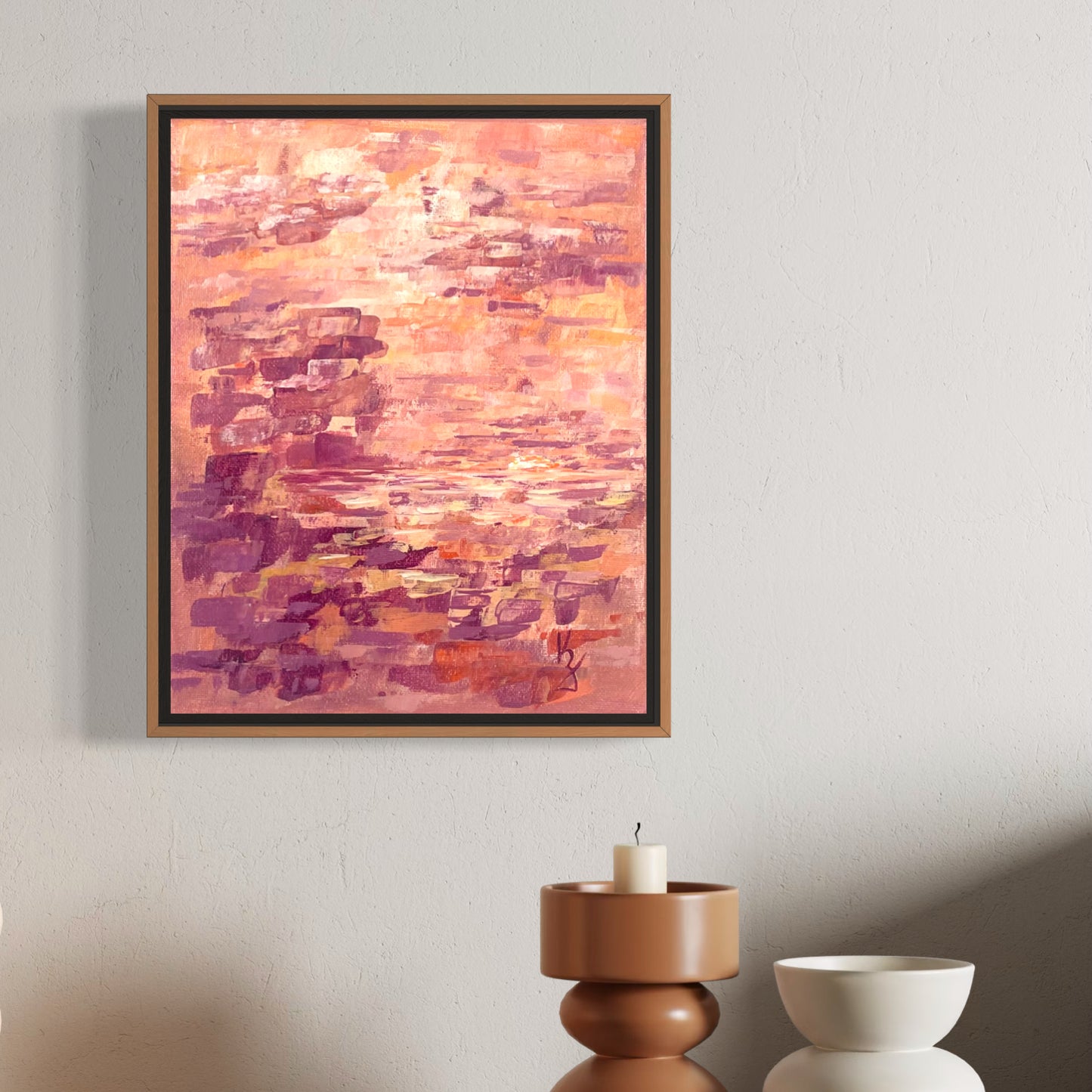Velvet sunset. Print