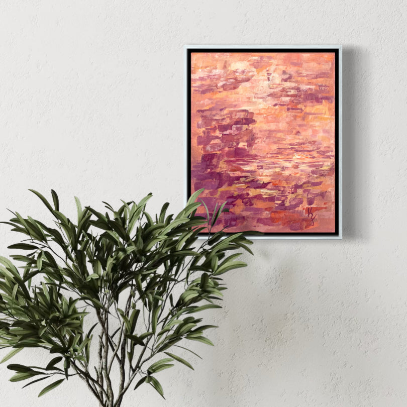 Velvet sunset. Print