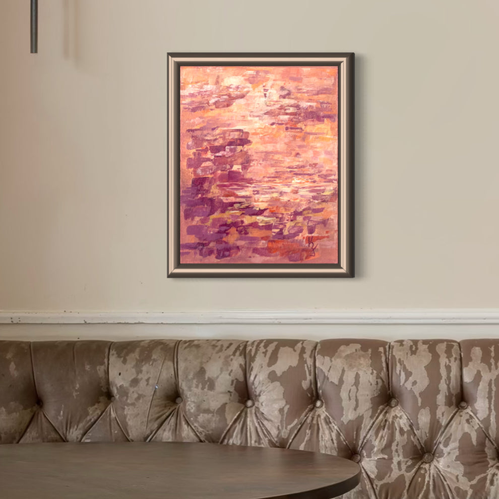 Velvet sunset. Print
