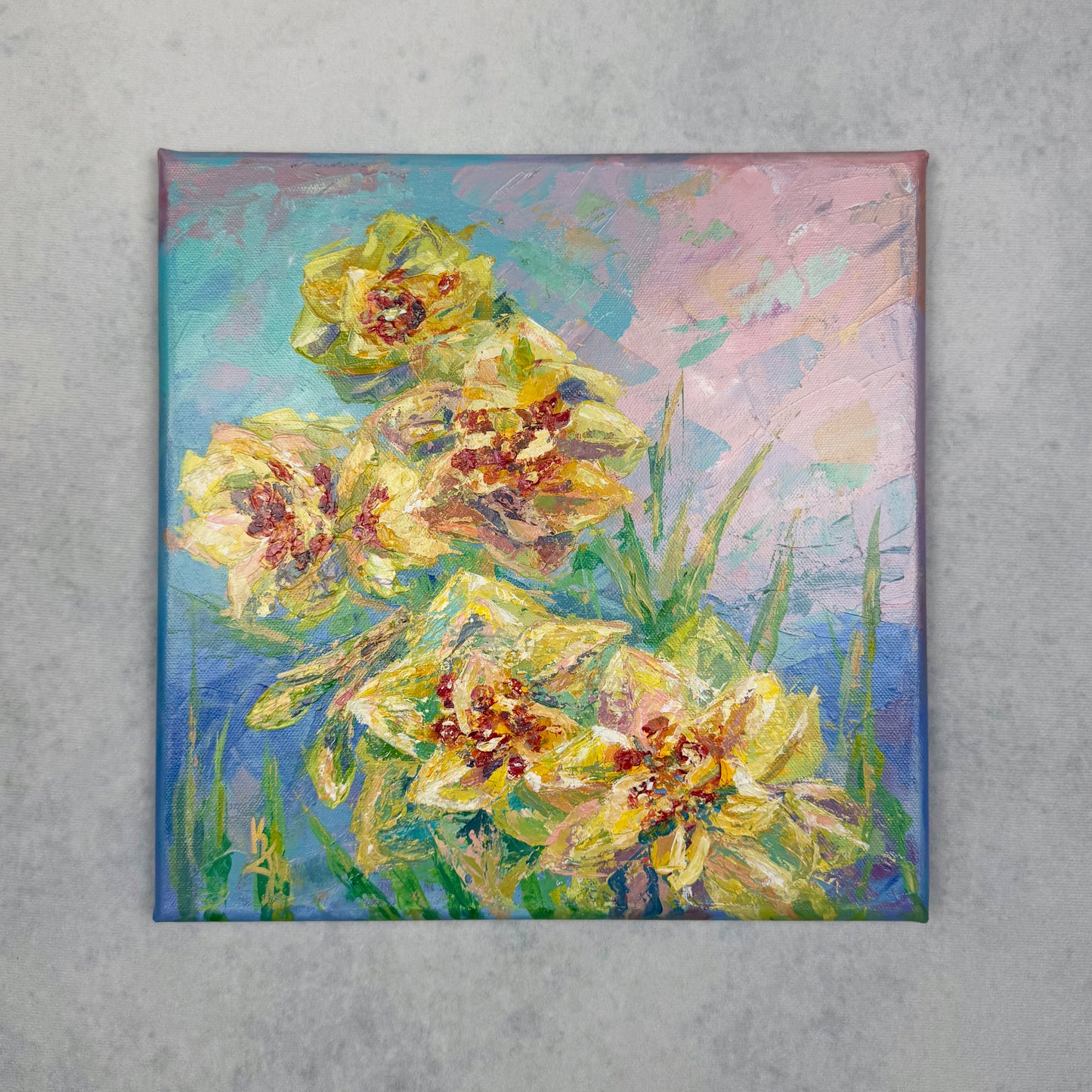 Neon Spring. Light Yellow