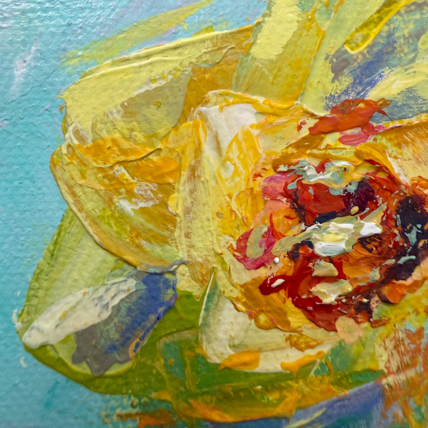 Neon Spring. Light Yellow