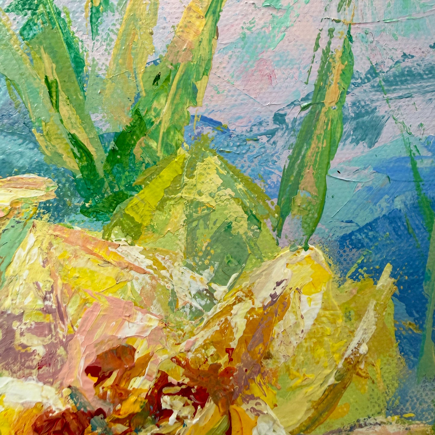 Neon Spring. Light Yellow