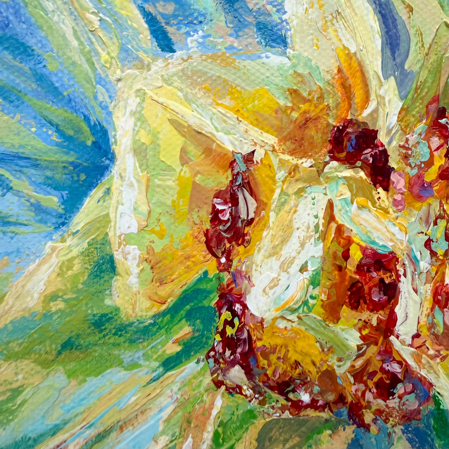 Neon Spring. Sunlit Radiance
