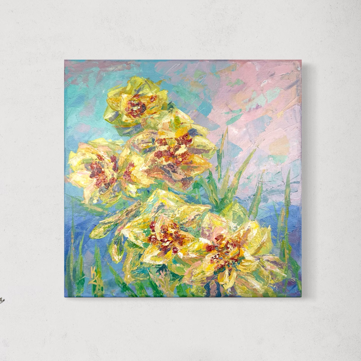 Neon Spring. Light Yellow