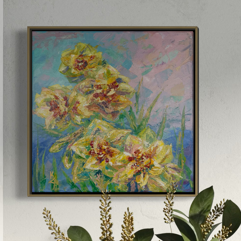 Neon Spring. Light Yellow