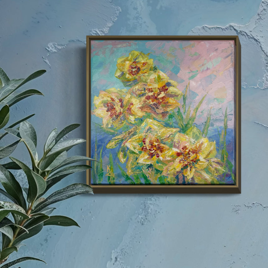 Neon Spring. Light Yellow