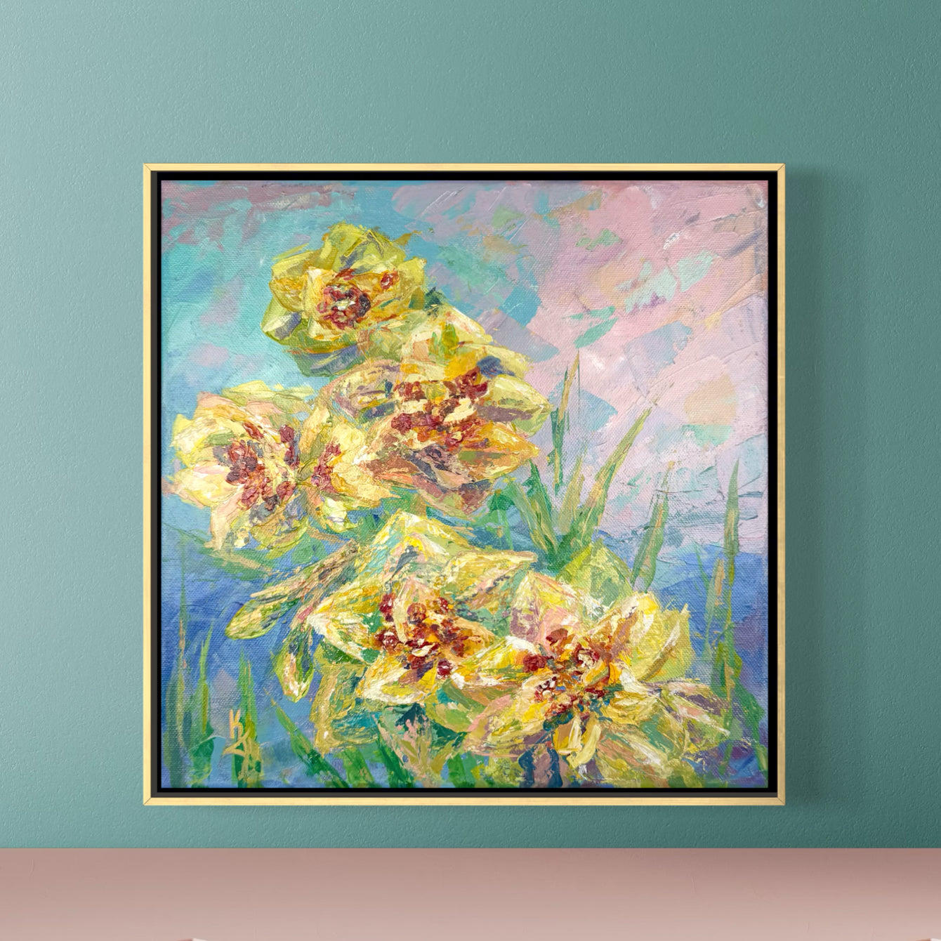 Neon Spring. Light Yellow